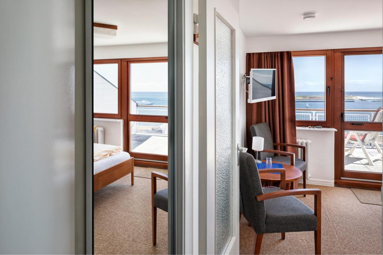 Hotel Haus Rooad Weeter Heligoland Exterior foto